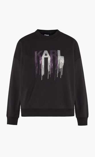 RHINESTONE SWEATSHIRT