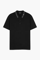 Medusa Head Embroidered Polo Shirt
