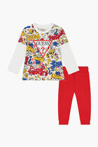 Set Ls T-Shirt+Active Pants