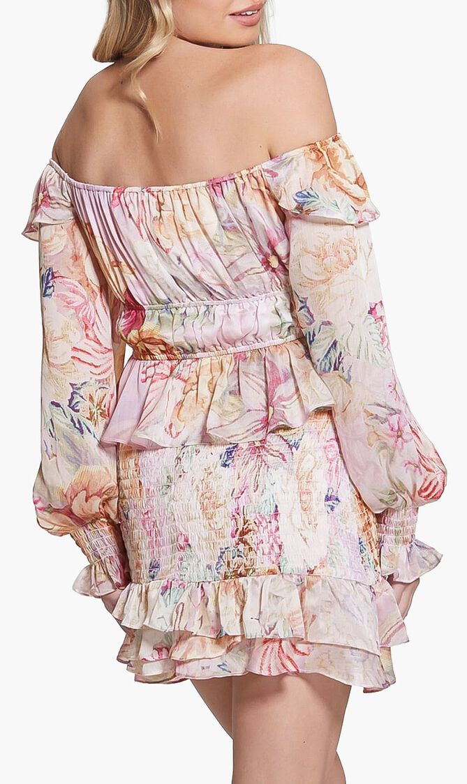 Off Shoulder Ruffle Top