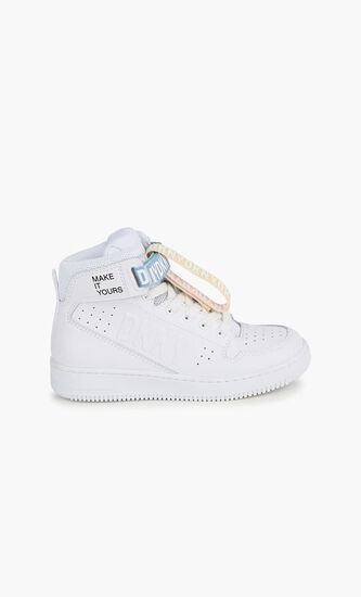 Logo Tape High Top Sneakers