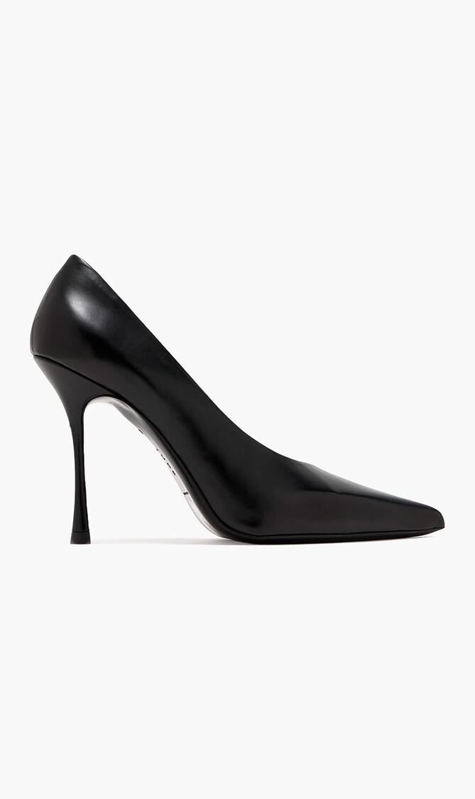 KISS PUMP BLACK LEATHER