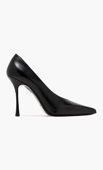 KISS PUMP BLACK LEATHER