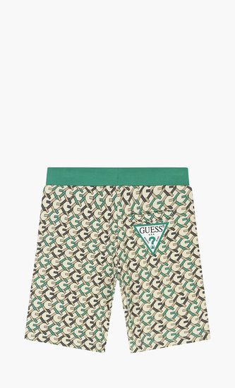 Printed Activewear Shorts
