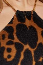 Wild Leopard Halterneck Swimsuit