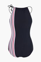 LOVER AH9I1 IDLF SU24 VERTIC STRIPES BLEU MARINE