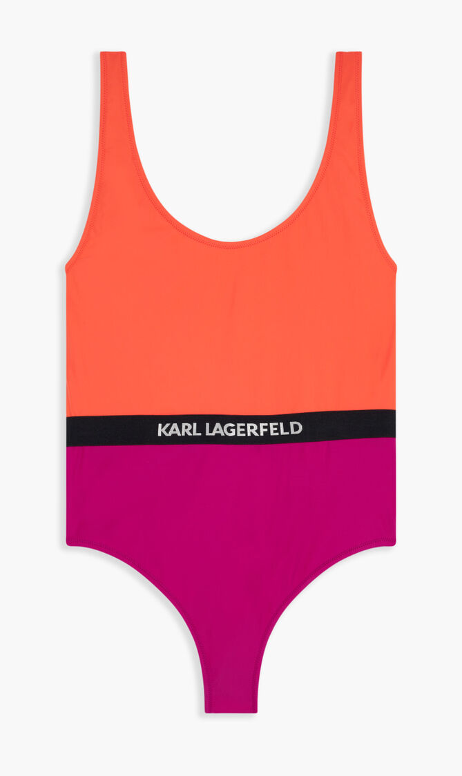Colour Block Swimsuit