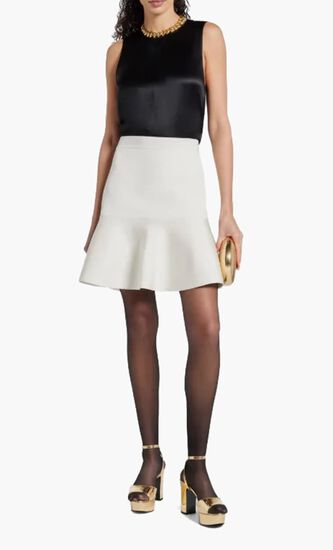 Peplum Mini Skirt