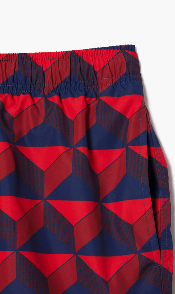 Mid Length Robert George Print Swim Trunks