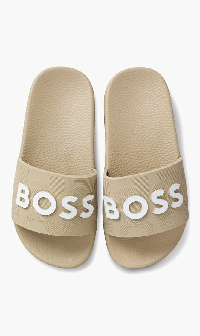 Contrasting Logo Slides