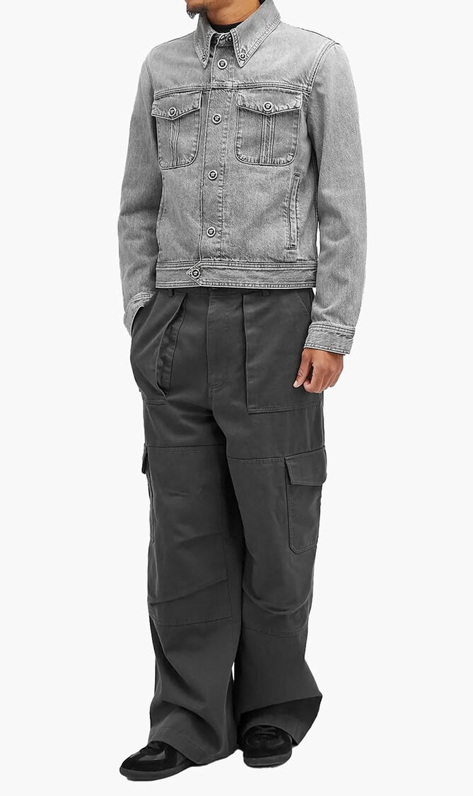 Stone Wash Denim Jacket