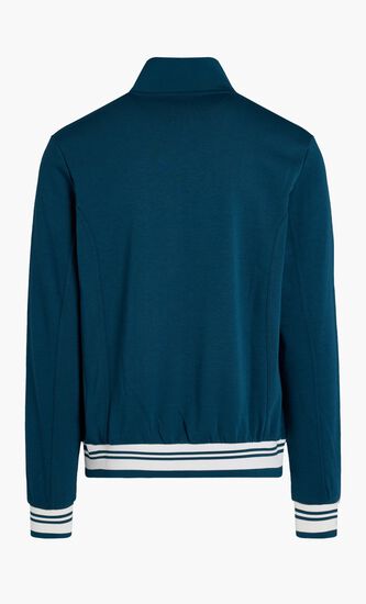 JAMIE SETTANTA JACKET WITH RIBBED FUNNEL NECK