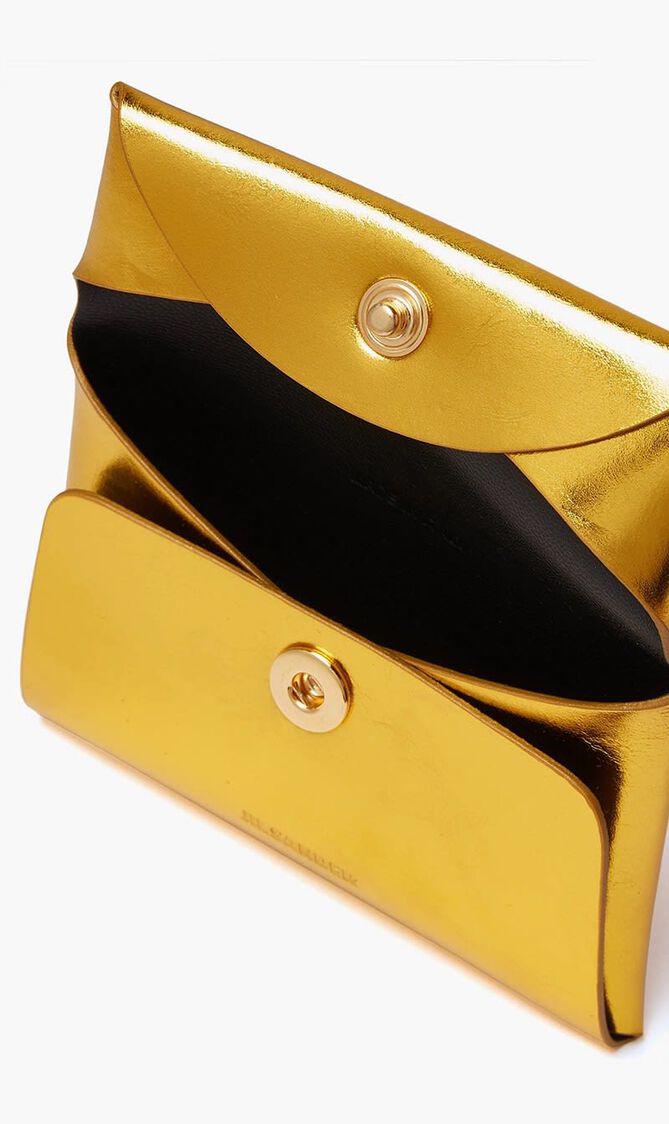 Folded Coin Laminated Leather Purse Folded Coin Laminated Leather Purse