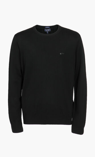 Crew Neck Plain Jumper