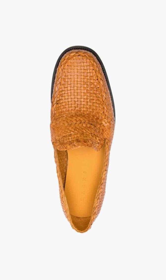 Interwoven Leather Loafers