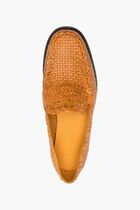 Interwoven Leather Loafers