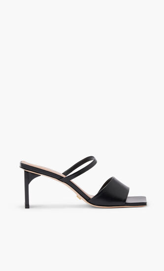 SANDAL MULES LOW HEEL