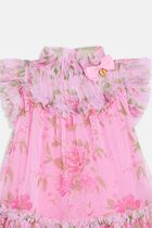 MARIGOLD FLOWER DRESS BEGONIA PINK