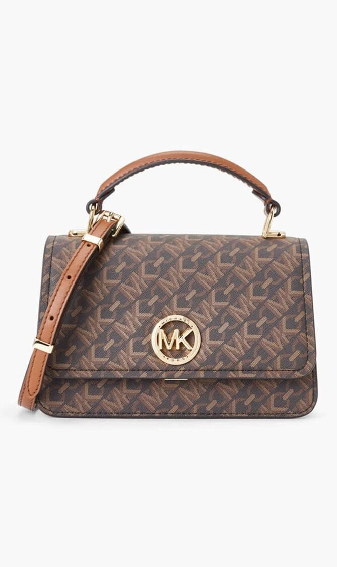 Delancey Small Empire Monogram Crossbody Bag