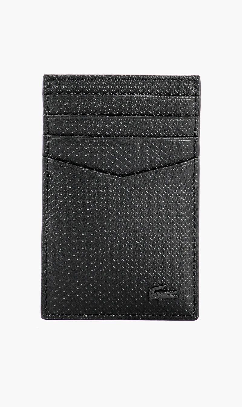 Buy LACOSTE Vertical Leather Card Holder for AED 95.00 The Deal Outlet
