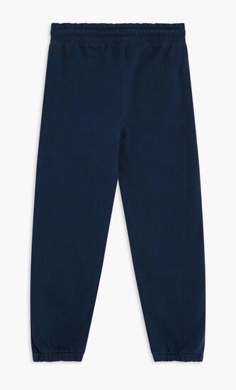 GAETANNE PANTALON CR24 FLEVBQLOGO EMB BLEU MARINE