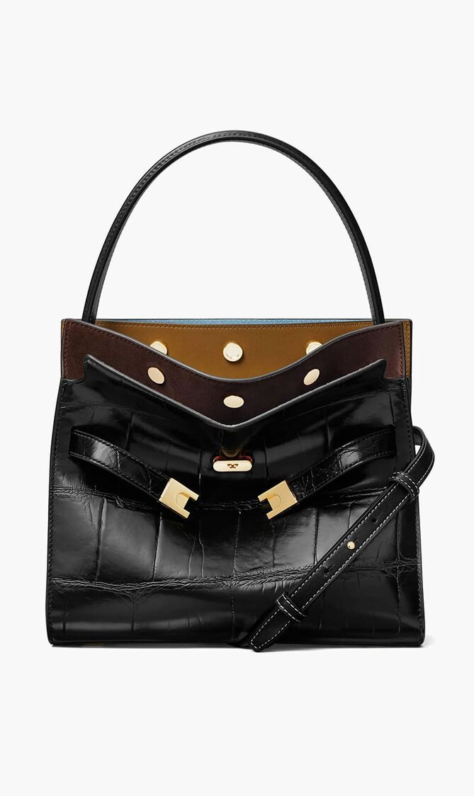 Small Textured Lee Radziwill Tote Bag