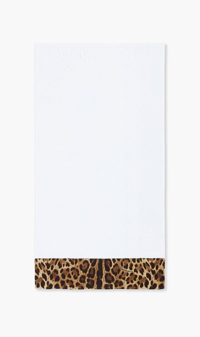 DGA LEOPARD 5 PIECES BATH TOWELS SET