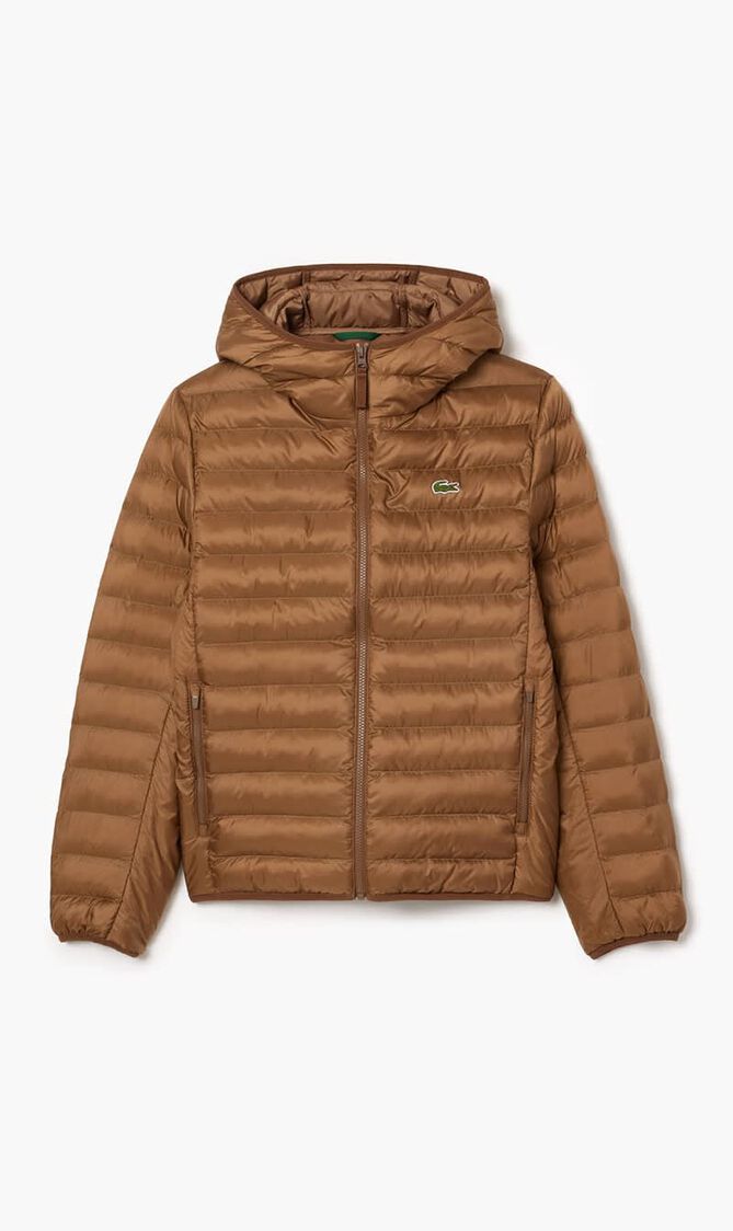 Water-Repellent Quilted Puffed Jacket