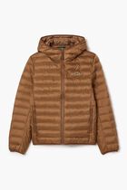 Water-Repellent Quilted Puffed Jacket