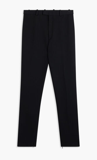 STRETCH TECHNICAL GABARDINE TROUSERS WITHOUT PLEATS