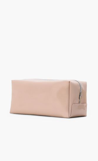 Bow Applique Cosmetic Bag