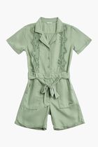 Lyocell Embroidered Romper