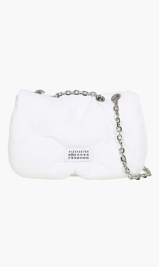 GLAMSLAM SHOULDER BAG WHITE