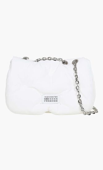 GLAMSLAM SHOULDER BAG WHITE