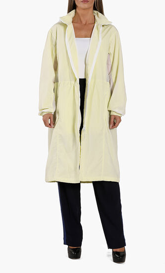 Long Nylon Trench Parka