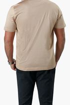 ANGELO KAHELERCERIZED TSHIRT DARK BEIGE VM 7022