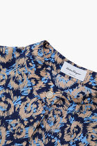 Printed Long Sleeve Dress