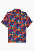 Noumea Sea Shells Linen Bowling Shirt Noumea Sea Shells Linen Bowling Shirt
