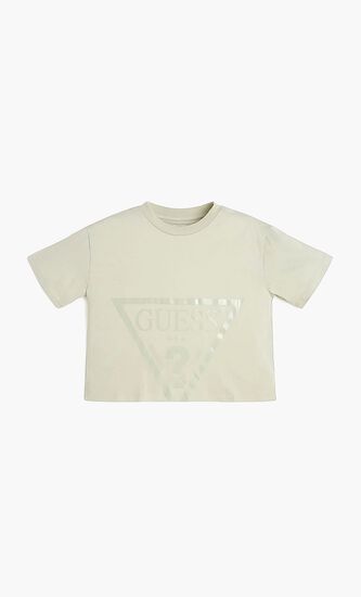 Front Logo Crop T-shirt
