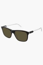 Crystal Rectangular Sunglasses