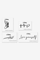 Girl Power Collection Tattoo Bath Accessories