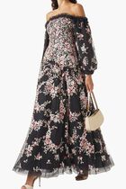 Lunaria Wreath Off Shoulder Gown