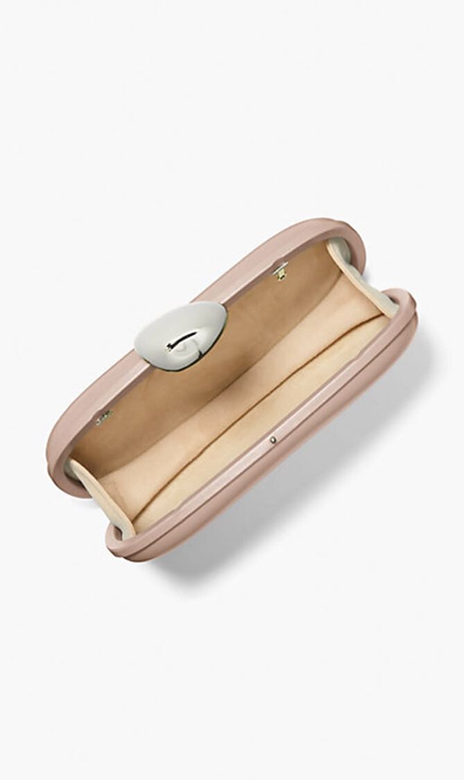 Tina Small Leather Minaudière