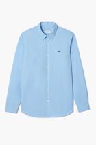 Slim Fit Stretch Cotton Poplin Shirt