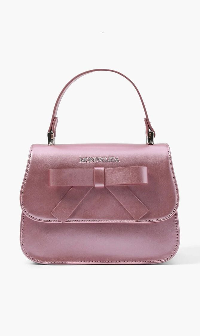 BORSA CON FIOCCO PELLE RI