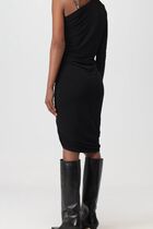 CORD DETAIL JERSEY DRESS
