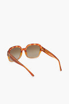 Oversized Logo Sunglasses