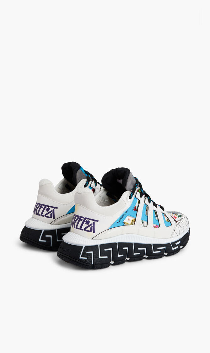 SNEAKERS-MIX TESSUTI+TESS.ST.TRESOR DE LA MER