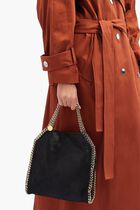 Mini Tote Eco Shaggy Deer W/Gold Color Chain