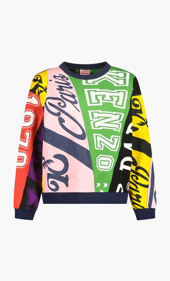 KENZO FLAGS REGULAR SWEATSHIRT